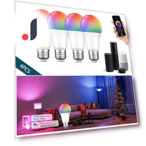 Smart LED Bulb E27 RGB A60 — LED, Refreshing Home