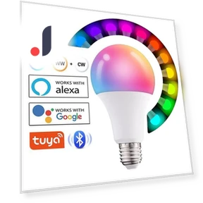 Smart LED Bulb RGB + WW + CW — LED, Dongfang HOME A