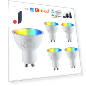Smart LED GU10 Bulb — LED, Fast charging