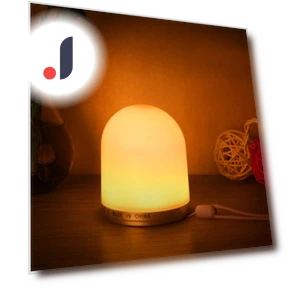 Smart RGB LED Night Light with Adjustable Brightness — Night Lights, Refreshing Home