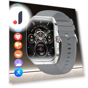 Smart Watch with 1.95-inch Amoled Display — Smartwatches, SACOSDING