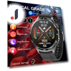 Smart Watch with AMOLED Display — Smartwatches, Lucky Start