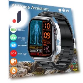 Smart Watch with AMOLED Display — Smartwatches, SACOSDING