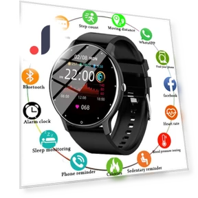 Smart Watch with Heart Rate Monitor — Smartwatches, ElectronicsHome