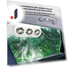 Solar Powered Car Fan — Cooling Fans, World Auto Parts