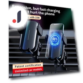 Supercapacitor Fast Wireless Car Charger — Chargers, ESSAGER