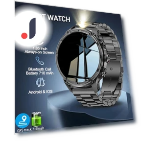Ultra HD Smart Watch with Flashlight — Smartwatches, SACOSDING