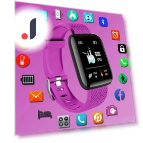 Waterproof Smart Watch with Heart Rate Monitor — Smartwatches, Melsya