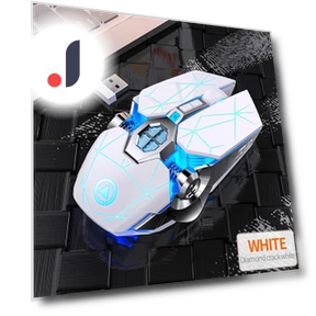 Wireless Silent Gaming Mouse with Seven-Color RGB Backlight — Gaming Mice, High-quality life products