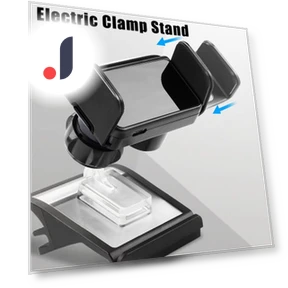 360 Degrees Rotating Solar Powered Car Phone Holder — Car Essentials, IKEA Supermarket