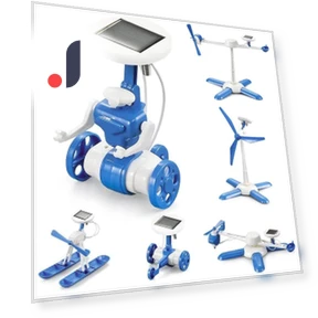 6-in-1 Solar Robot Kit — Solar Power, Binchi Fitness