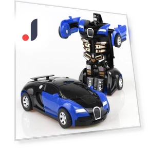 Automatic Deformation Robot Car Toy — Toy Vehicles, Home Furnishing Department Mall