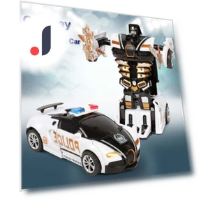 Automatic Transform Robot Model Car — Interactive Figures & Robots, take6365