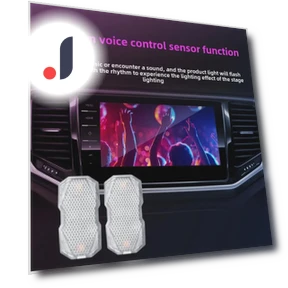 Car Ambient Light with Voice Control — Car Essentials, TopSky