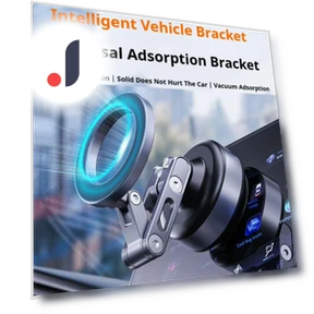 Car Phone Holder with Magnetic Mount — Dashboard Installation Kits, Dream Garage
