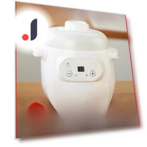 Ceramic Electric Stew Pot — Portable Cooking Solutions, Small Appliances
