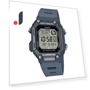 Digital Watch Mobile Link Bluetooth Equipped Step Tracker — Wearable Accessories, Casio