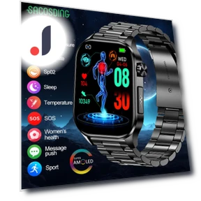 ECG Smartwatch with SOS Bluetooth Call — Smartwatches, SACOSDING