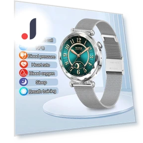 Fashion Women's Smart Watch with Amoled HD Display — Wearable Accessories, SACOSDING