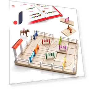 Horse Academy Brain Training Puzzle — Puzzle Pieces, SmartGames