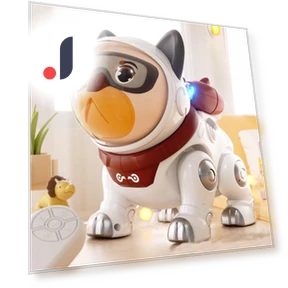 Intelligent Robotic Dog — Interactive Animal Companions, L.RIDING PULO