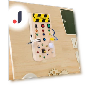 Interactive Light-Up Board for Fine Motor Skills Development — Educational, Handy Hobbies