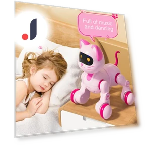 Interactive Smart Pet Toy Robot — Interactive Animal Companions, Play with You