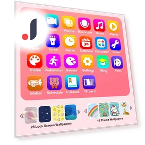 Kids Smartphone with Camera — Interactive Learning Devices, AE Selection