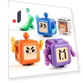 Kids Stress Relief Fidget Robot Cube — Blocks, Ovly