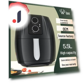 Large Capacity Smart Electric Fryer — Air Fryers, Small Appliances
