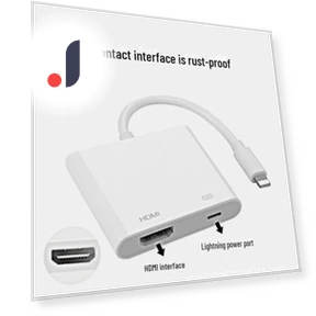 Lightning to HDMI Adapter — Connectors & Adapters, Home of smartphone & tablet accessories