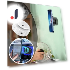 Magnetic Vacuum Car Phone Holder — Dashboard Installation Kits, Auto Accessories Home