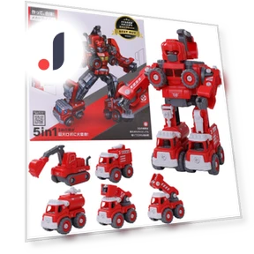 Mecha Driver Robot Transformer — Construction Kits, Nippon-Mart