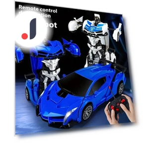 Mini 2-in-1 Toy Cars RC Car Robot Transformer — Toy Vehicles, Vinde Home