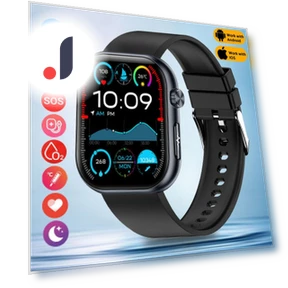 NFC Smart Watch with Amoled Display — Smartwatches, SACOSDING