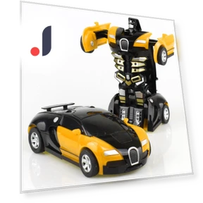 One-Press Deformation Car Toys — Construction Kits, Featured toys