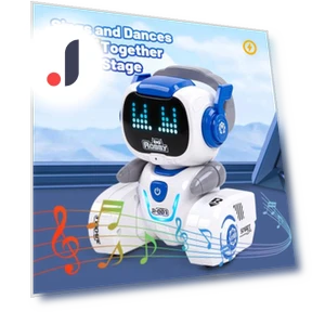 Programmable Interactive Dancing Robot — Interactive Figures & Robots, Vogue Wardrobe