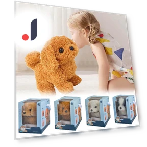 Realistic Robotic Puppy — Interactive Animal Companions, Xingben Four