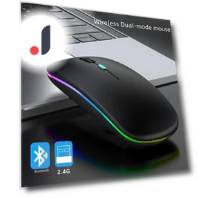 Rechargeable Wireless Mouse with Silent Operation — Mouse Pads, Computer boost