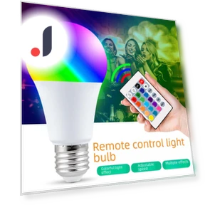 RGB LED Light Bulb Set — LED, Smarter than future