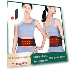 Self-heating Tourmaline Sports Waist Belt for Body Shaping — Waist Trimmers, AI Supermarket