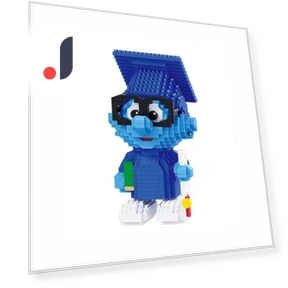 Smart Blue Dwarf Building Set — Construction Kits, Board M Factory