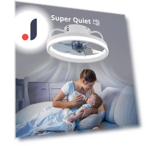 Smart Ceiling Fan with Light Control — Ceiling Fan Lighting Solutions, Seahorse Home