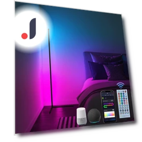 Smart Corner Floor Lamp — Standing Lights, GYROBALL