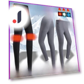 Smart Dual-Zone Thermal Pants with Heating — Insulated, Need Underwear