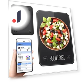 Smart Kitchen Scale with App — Weight Management Tools, mieshangle