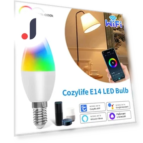 Smart LED WiFi Bulb — LED, CozyLife