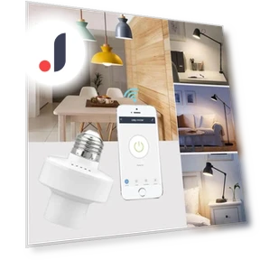 Smart Light Bulb Adapter Base — Smart Home Modules, 888 Auto Parts Town