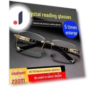 Smart Reading Glasses with HD Filter and Blue Light Blocking — Reading Glasses, AI Supermarket