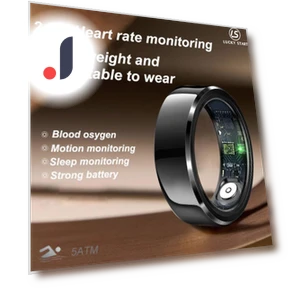 Smart Ring Fitness Tracker — Smart Rings, Lucky Start Smart watch